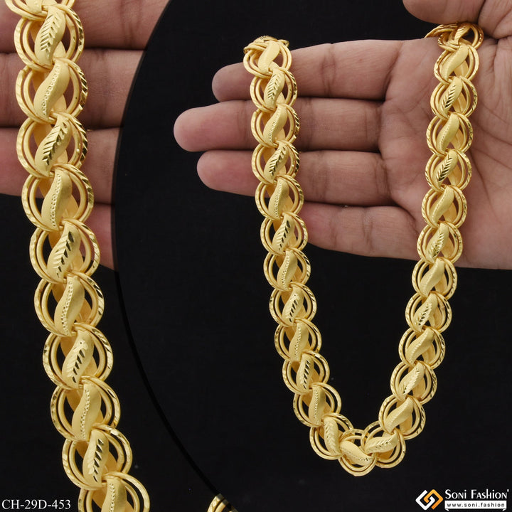 Soni Fashion - chain - Dainty Design Best Quality Gold Plated Kohli Chain for Men - Style D453