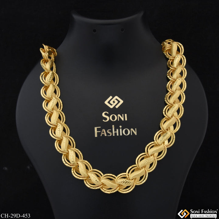 Soni Fashion - chain - Dainty Design Best Quality Gold Plated Kohli Chain for Men - Style D453