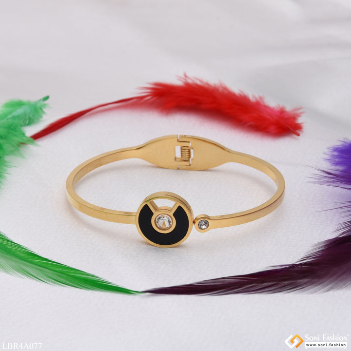 Soni Fashion - Ladies Bracelet - Charming Design With Diamond Golden Color Bracelet For Lady & Girl - Style Lbra077