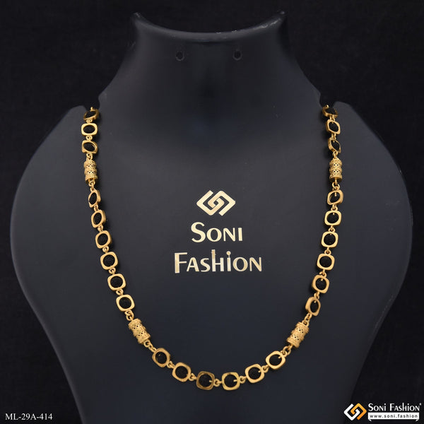 Soni Fashion - mala - Amazing Design 18k Gold Plated Rudraksha Mala for Men - Style A414