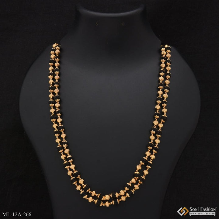 Soni Fashion - mala - Casual Design Premium-Grade Quality Gold Plated Mala for Men - Style A266