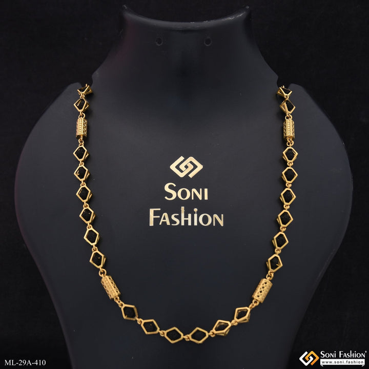 Soni Fashion - mala - Delicate Design 18k Gold Plated Rudraksha Mala for Men - Style A410