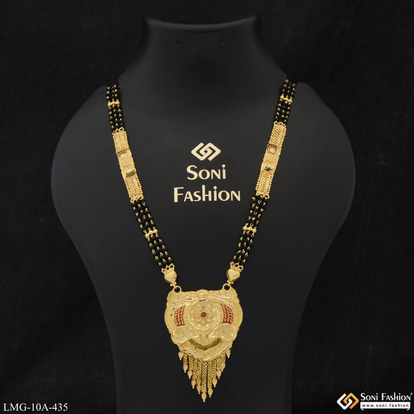 Soni Fashion - Mangalsutra - Lovely Design Fancy Design Gold Plated Mangalsutra for Women - Style A435