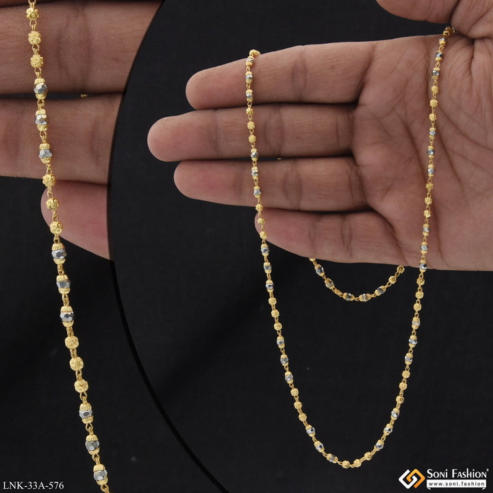 Soni Fashion - Necklace - 1 Gram Gold Plated Exclusive Design Mala for Women - Style A576