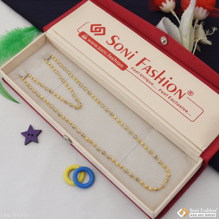 Soni Fashion - Necklace - 1 Gram Gold Plated Exclusive Design Mala for Women - Style A576