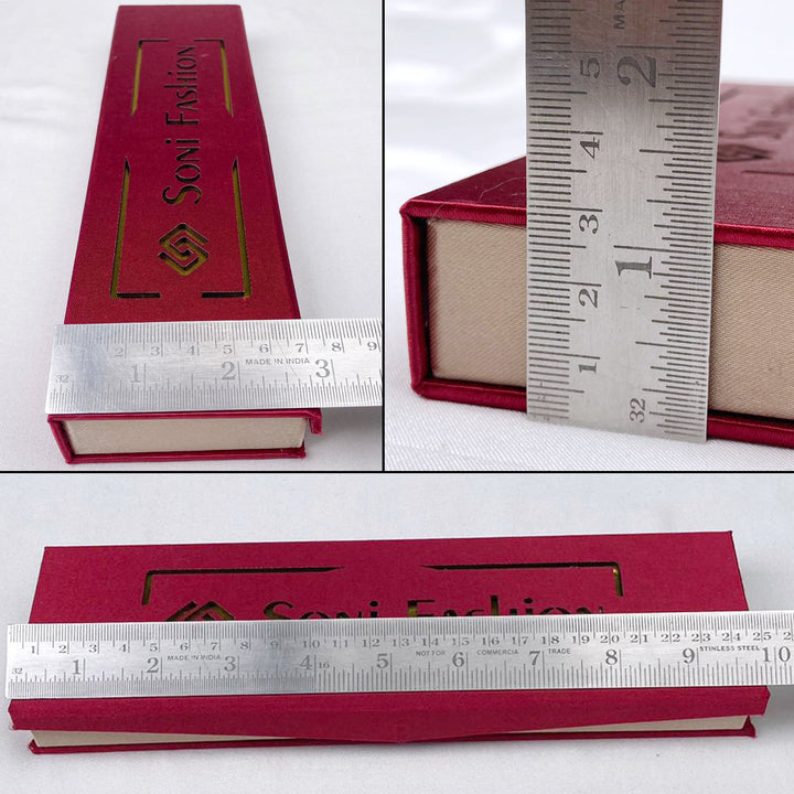 soni fashion chain box size 10x3 inch