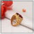 Red stone with diamond designer design best quality gold