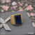 Blue Stone With Diamond Fashionable Design Gold Plated Ring