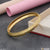 Streamlined design superior quality gold plated punjabi kada