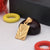 Streamlined design superior quality golden color pendant for