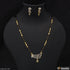 New Style High-class Design Gold Plated Mangalsutra Set For Women - Style A359