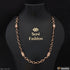 Stylish Design Excellent Design Rose Gold Color Rudraksha Mala for Men - Style A357
