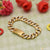 Chic Design Superior Quality Golden & Silver Color Bracelet for Men - Style B947