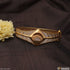 Sun Diamond Bracelet Kada Latest Design Gold Plated for Men - Style A229