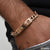 Superior quality hand-crafted design rose gold bracelet for