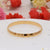 Superior quality hand-finished design gold plated kada for