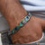 Superior quality hand-finished design multi colour bracelet