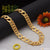 Superior quality sparkling design gold plated pokal chain