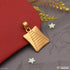 Triangle Stylish Design Best Quality Golden Color Pendant for Men - Style B202
