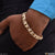 Diamond rose gold bracelet with premium-grade quality and unique design - Style B279