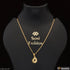 Unique with Diamond Graceful Design Gold Plated Necklace for Women - Style A357