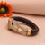 Unique diamond jaguar bracelet kada for men - style a038 -