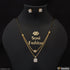 White Stone Glamorous Design Gold Plated Mangalsutra Set For Women - Style A353