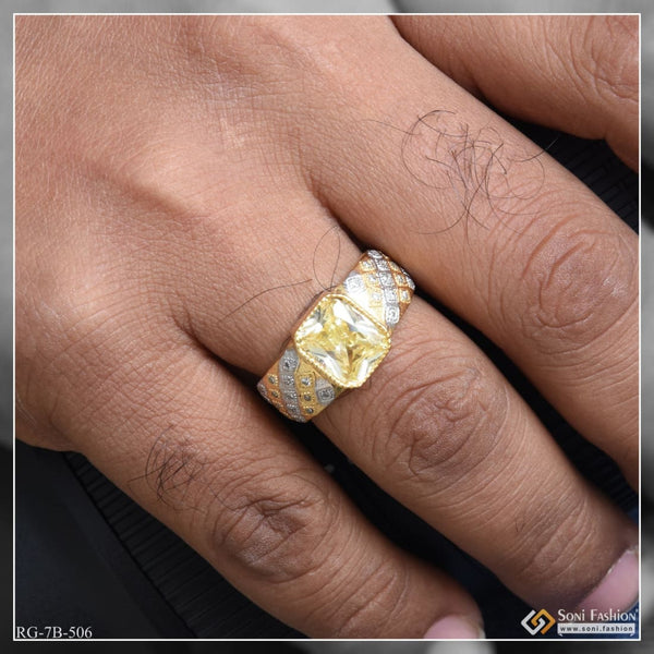 22K Yellow Gold Ring For Kids W/ Smooth Abstract Design – Virani Jewelers