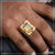 Yellow stone superior quality gorgeous design gold plated