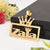 Zala (letter) King-crown Fashion-forward Design Gold Plated