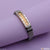 Zig-zag Best Quality Golden & Silver Color Bracelet For Men
