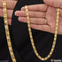 1 Gram Gold Forming Nawabi Fashionable Design Gold Plated Chain for Men - Style B500