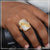 1 Gram Gold Plated Jaguar With Diamond Gorgeous Design Ring For Men - Style A941