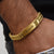 Expensive-looking Design High-quality Golden Color Bracelet For Men - Style C044