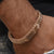 Unique Design Premium-Grade Quality Rose Gold Bracelet for Men - Style C045