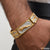 1 Gram Gold Plated Jaguar with Diamond Fashionable Design Bracelet - Style C264