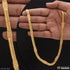 1 Gram Gold Plated Stunning Design Superior Quality Chain for Men - Style C023