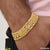 1 Gram Gold Plated Superior Quality Gorgeous Design Bracelet for Men - Style C335