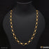 1 Gram Gold Plated Round Linked Attention-Getting Design Chain for Men - Style C153