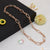 2 in 1 Expensive-Looking Design High-Quality Rose Gold Chain for Men - Style C057