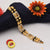 1 Gram Gold Plated Mahakal Best Quality Rudraksha Bracelet for Men - Style B962