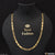 1 Gram Gold Plated Linked Nawabi Hand-Crafted Design Chain for Men - Style C762