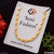 1 Gram Gold Plated Nawabi Linked Best Quality Attractive Design Chain - Style B903