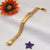 Charming Design Premium-grade Quality Golden Color Bracelet For Men - Style C056